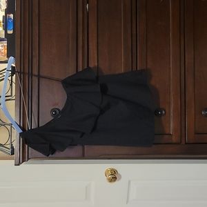 Black off the shoulder top
